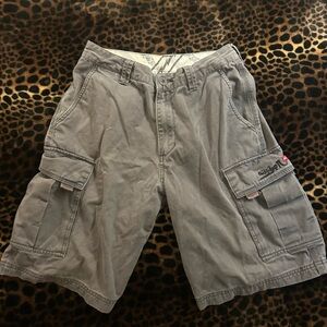 Quiksilver Gray Cargo Shorts